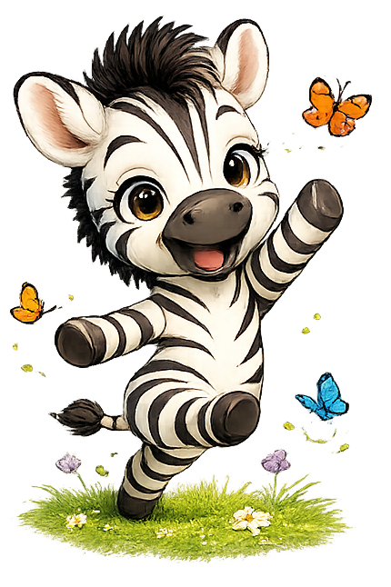 De kleine groene zebra